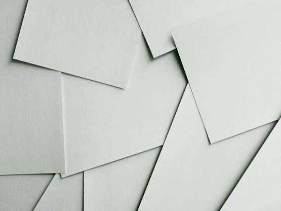 White envelopes overlapping each other